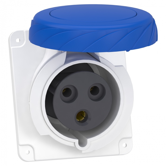 Priza industriala ST fixa 2P+E 32A Schneider 230V PKF32F723 [1]
