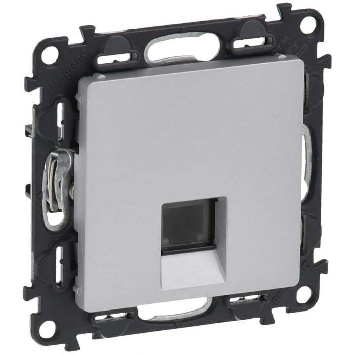 Priza RJ11 conectare rapida Legrand Valena Life aluminiu 753338 [1]