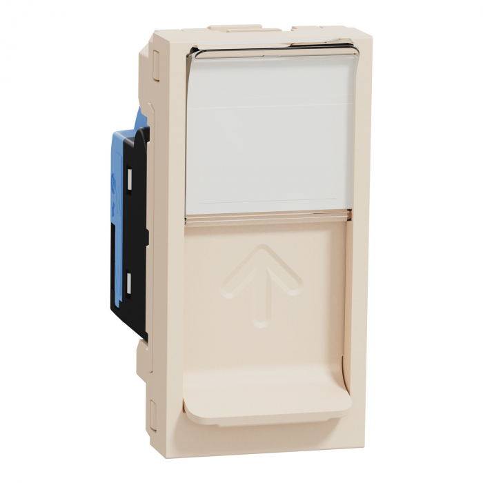 Priza RJ45 CAT5 UTP 1M Schneider Noua Unica bej NU341044 [1]