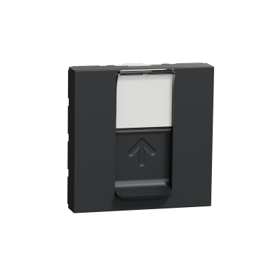 Priza RJ45 CAT5 UTP 2M Schneider Noua Unica antracit NU341154 [1]