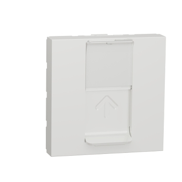 Priza RJ45 CAT6 UTP 2M Schneider Noua Unica alb NU341518 [1]
