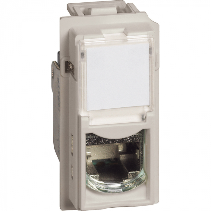 Priza RJ45 FTP CAT6E 1M Living Now Bticino nisip KM4279C6F [1]