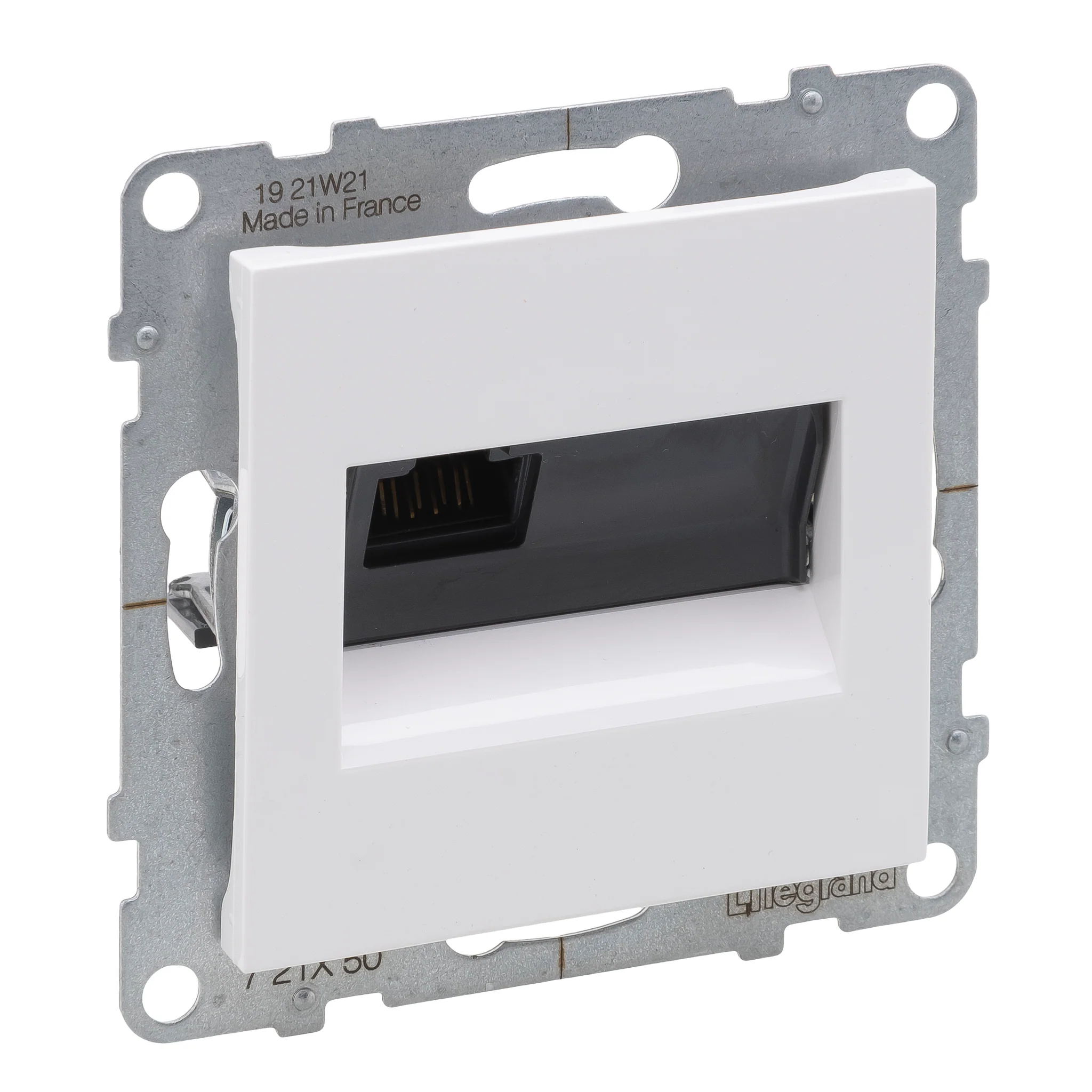 Priza RJ45 UTP CAT5E Legrand Suno alb 721150 [1]