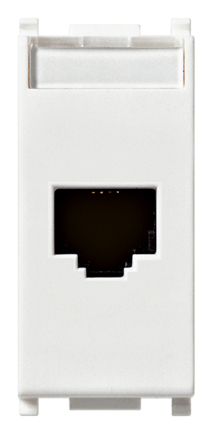 Priza RJ45 UTP Cat6 1M Vimar Plana alb 14339.13 [1]