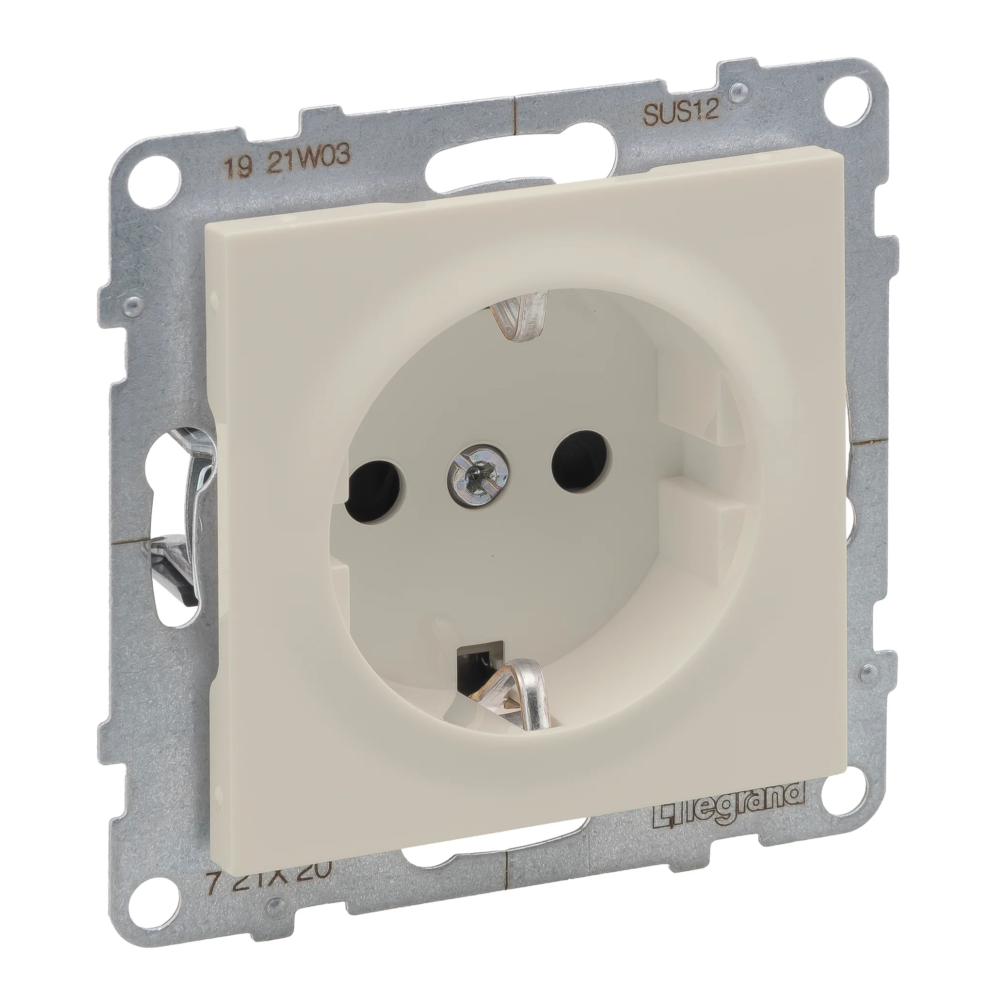 Priza schuko simpla 2P+T borne automate Legrand Suno ivoar 721220 [1]