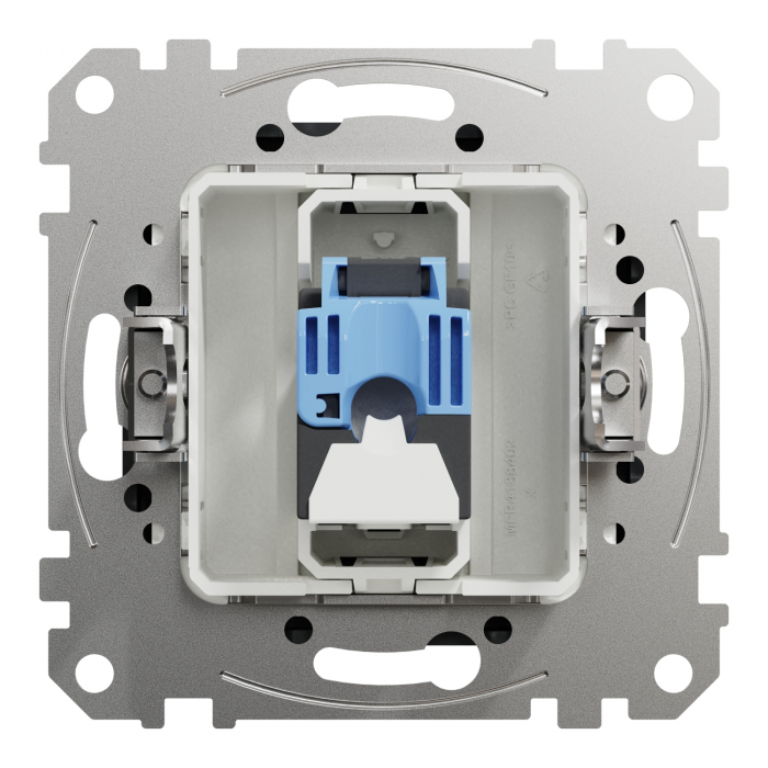 Priza simpla RJ45 UTP CAT6  Schneider Sedna antracit SDD114461 [3]