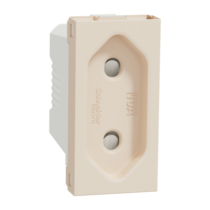 Priza simpla standard europran 1M Schneider Noua Unica bej NU303144 [1]