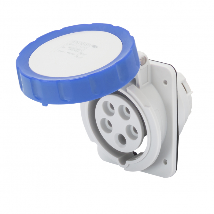 Priza ST unghi 10° 3P+N+E 16A Gewiss 230V GW62229H [1]