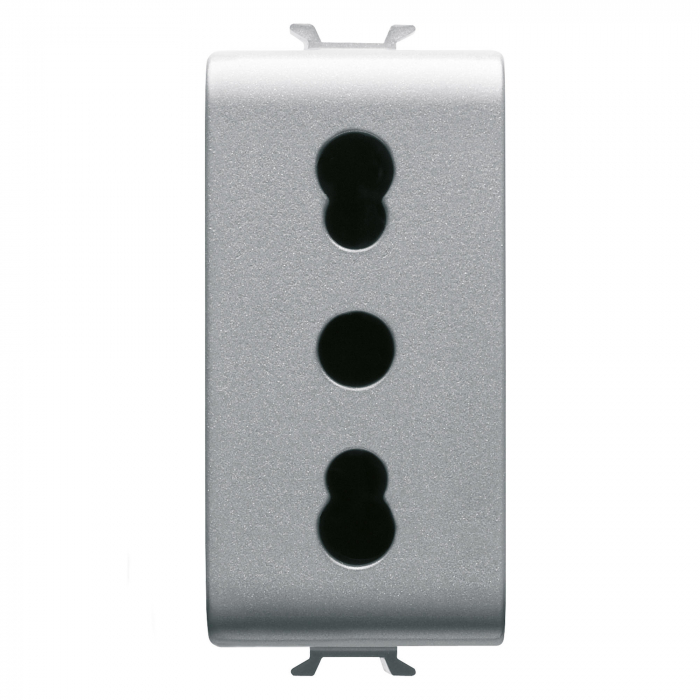 Priza standard italian 1M 16A Gewiss Chorus titan GW14203 [1]