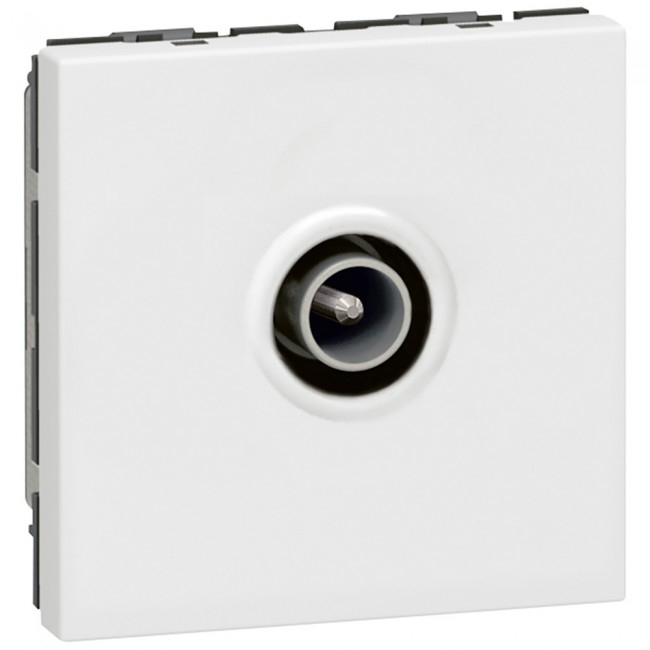 Priza TV de capat tata 2M Legrand Mosaic alb 078782 [1]