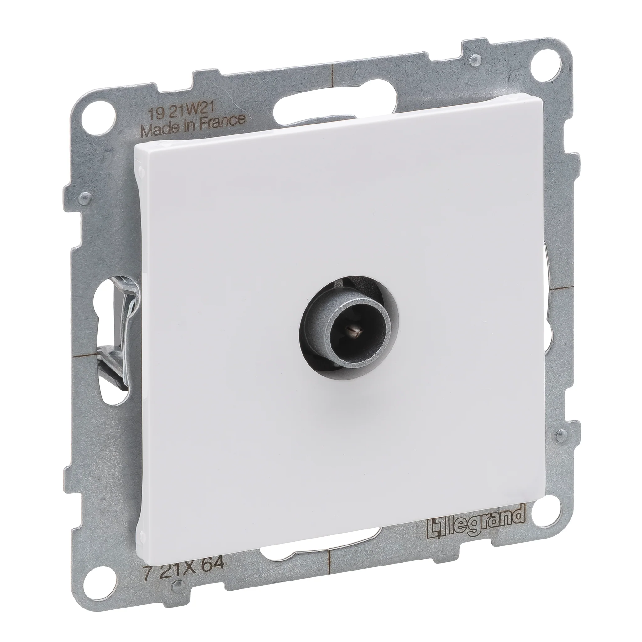 Priza TV de capat tata Legrand Suno alb 721164 [1]