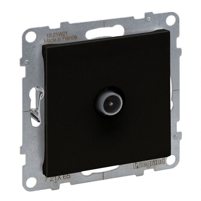 Priza TV de trecere tata Legrand Suno negru 721465 [1]