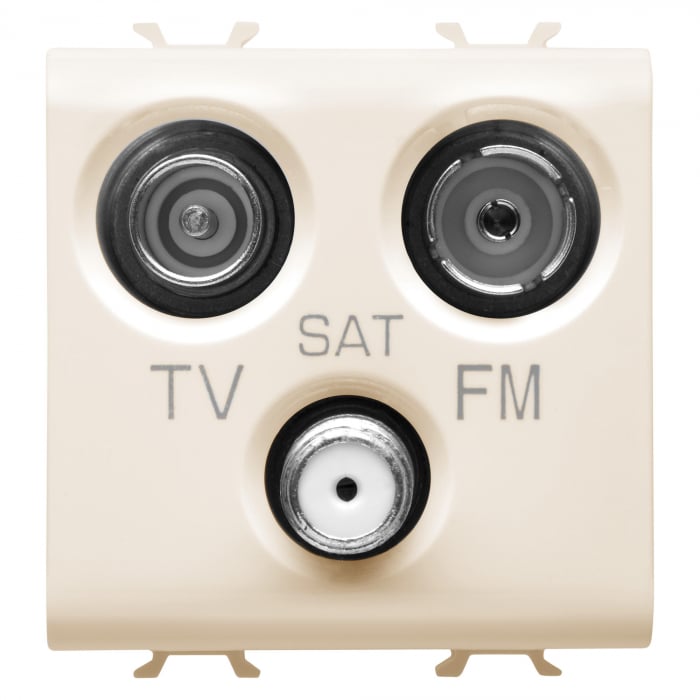 Priza TV+FM+SAT 2M Gewiss Chorus Ivory GW11382 [1]