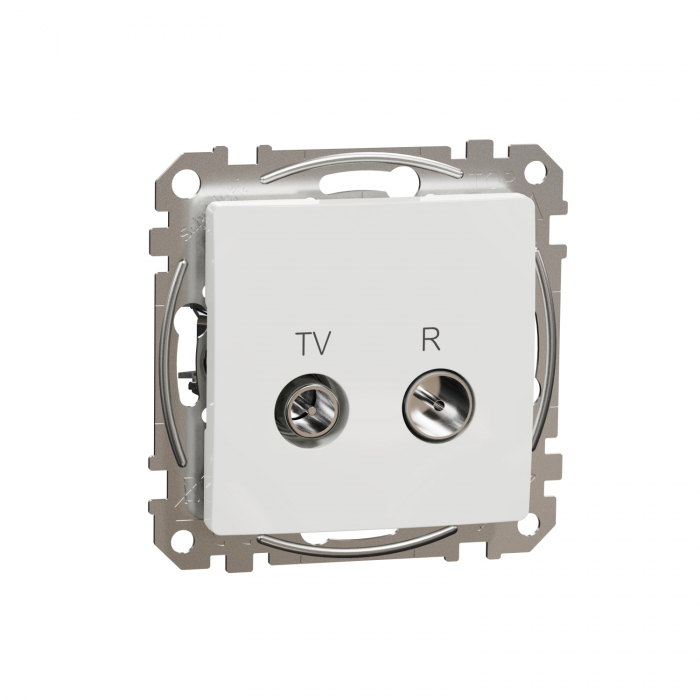 Priza TV/R capat 4 dB Schneider Sedna alb SDD111471R [1]