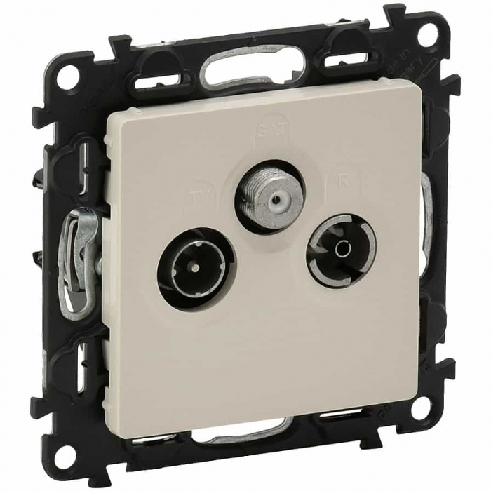 Priza TV-R-SAT conexiune stea Legrand Valena Life ivoar 753252 [1]
