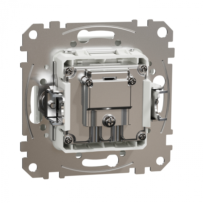 Priza TV/R trecere 7 dB Schneider Sedna alb SDD111474R [2]