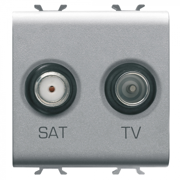 Priza TV+SAT 2M Gewiss Chorus titan GW14383 [1]