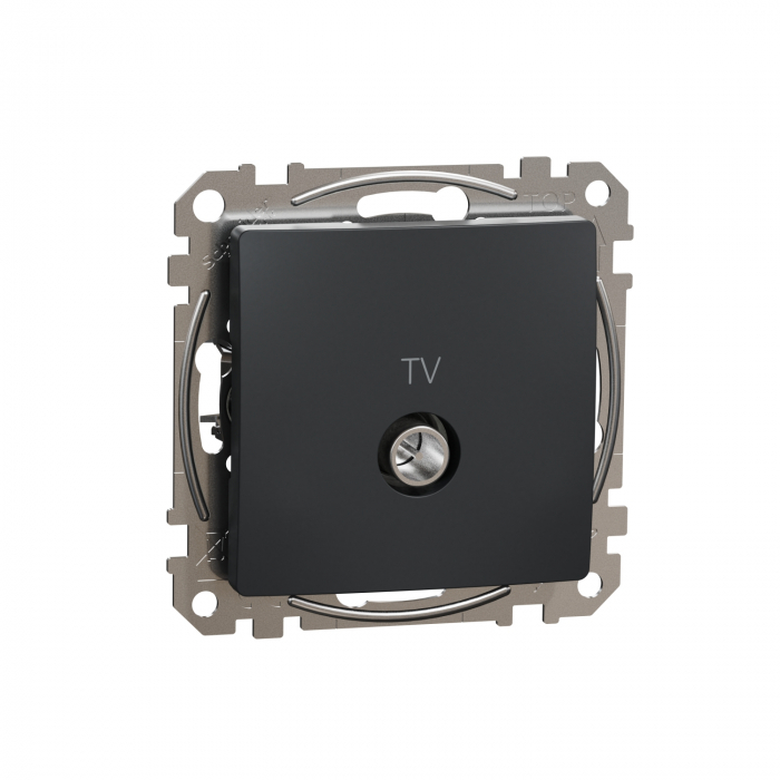 Priza TV trecere 10 dB Schneider Sedna antracit SDD114478 [2]