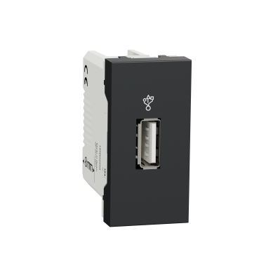 Priza USB date 1M Schneider Noua Unica antracit NU342954 [1]
