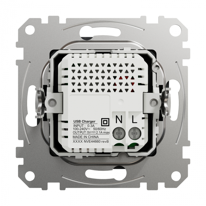 Priza USB tip A+A 2.1A Schneider Sedna antracit SDD114401 [3]