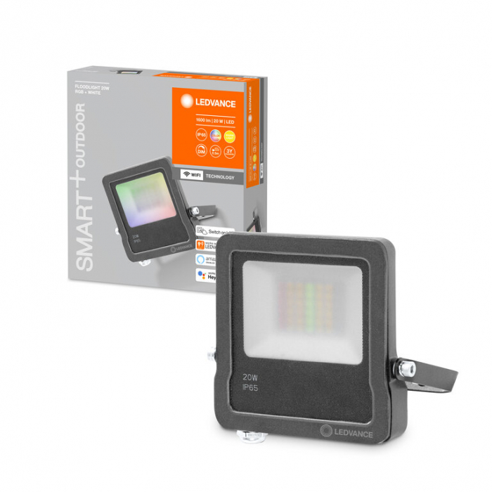 Proiector led Smart WI-FI 20W 1600lm IP65 RGB Ledvance 4058075474628 [2]