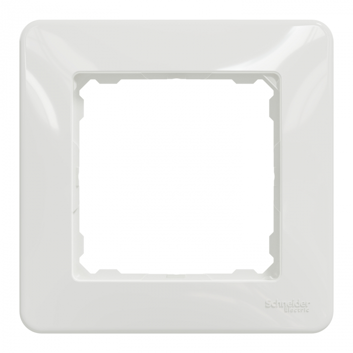 Rama Ornament 1 post Schneider Sedna alb SDD311801 [2]