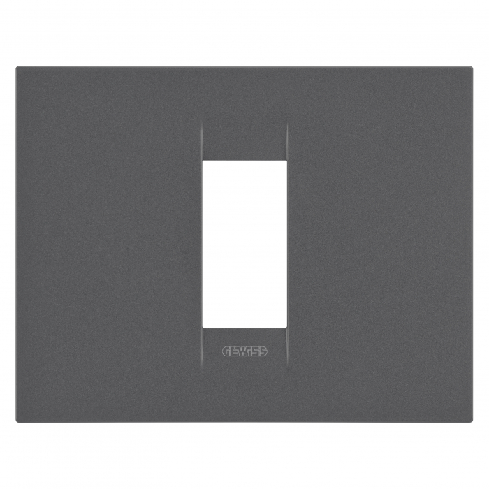 Rama Ornament 1M GEO Gewiss Chorus negru satinat GW16401VN [1]