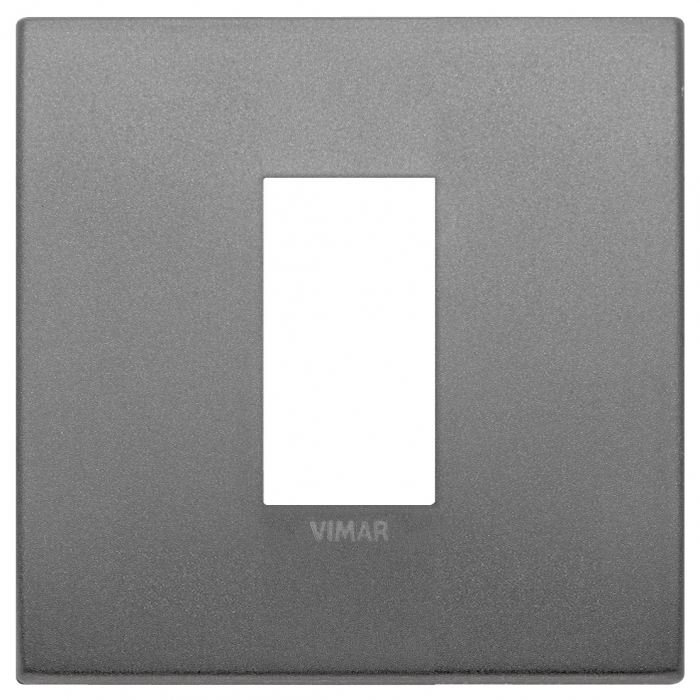 Rama Ornament 1M pentru doza de 2M metal Vimar Arke ardezie mat 19641.02 [1]