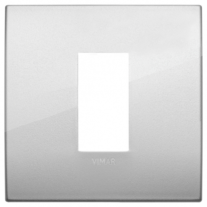 Rama Ornament 1M pentru doza de 2M metal Vimar Arke argintiu 19641.03 [1]
