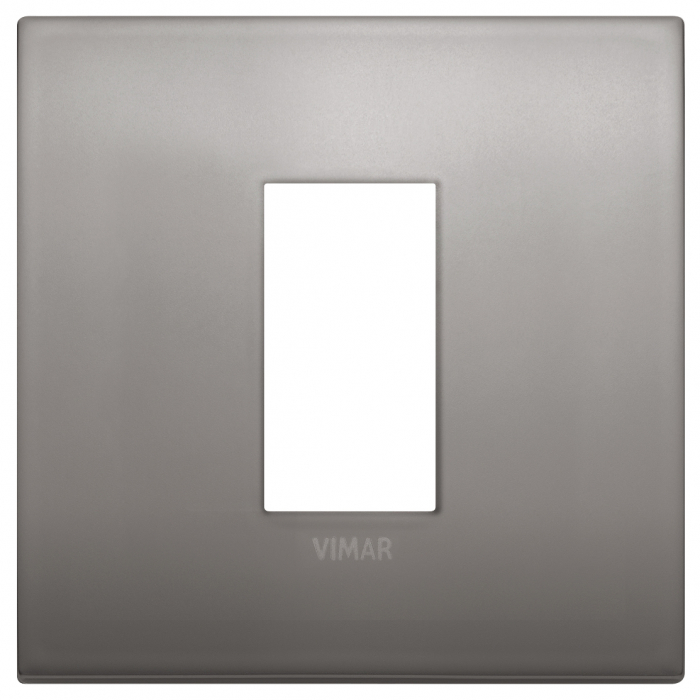 Rama Ornament 1M pentru doza de 2M metal Vimar Arke nichel negru 19641.10 [1]