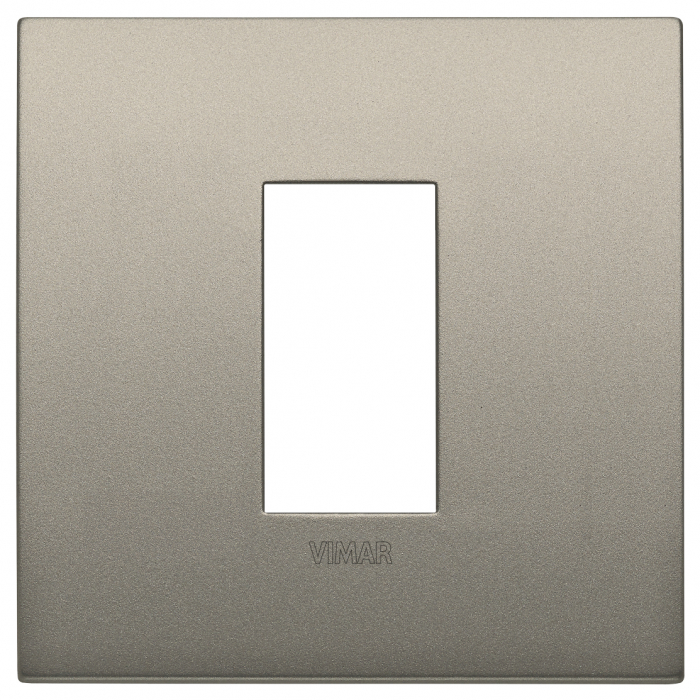 Rama Ornament 1M pentru doza de 2M metal Vimar Arke sampanie mata 19641.13 [1]