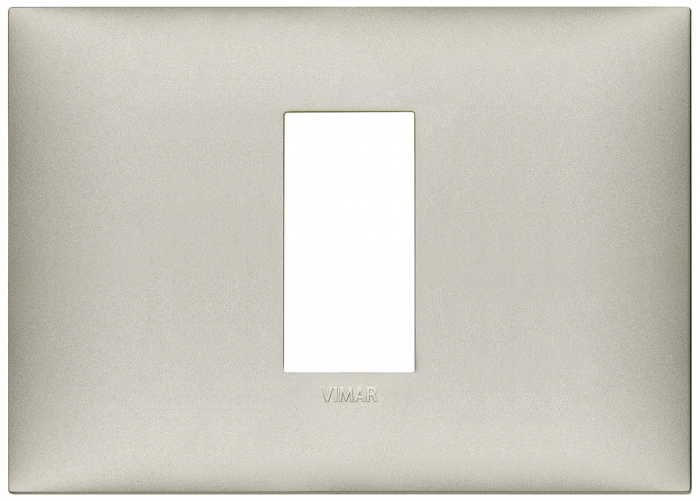 Rama Ornament 1M pt doza de 3M Vimar Neve nichel mat 09671.22 [1]