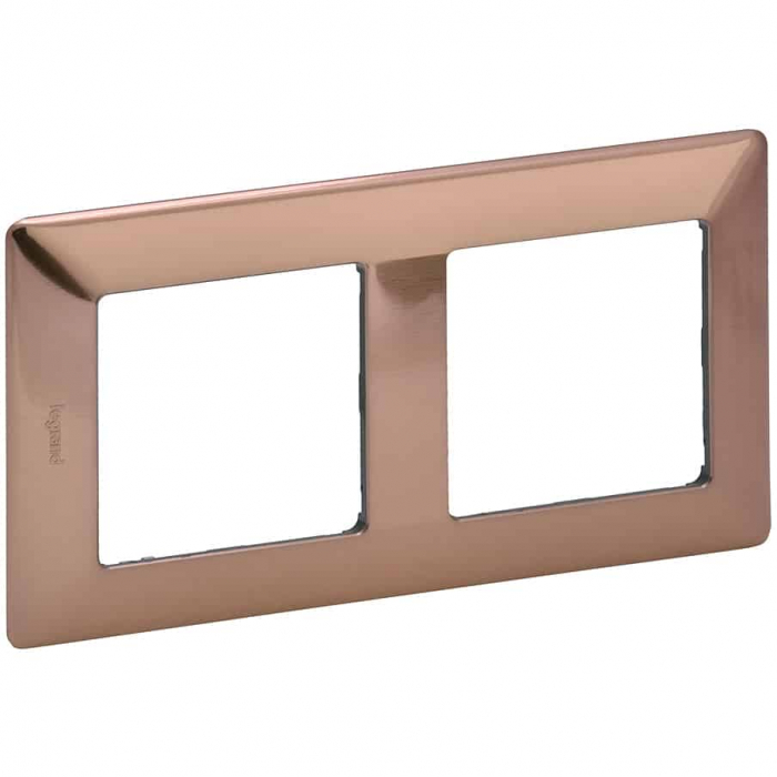 Rama ornament 2 posturi Legrand Valena Life cupru 754162 [1]