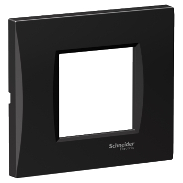 Rama Ornament 2M curbata Schneider Eazy Styl negru metalic LMR7362005 [1]