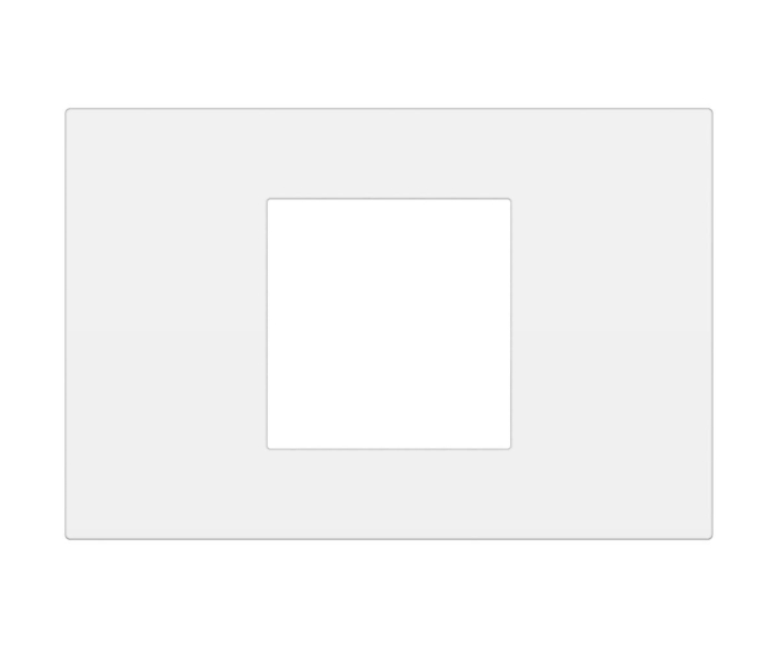 Rama Ornament 2M Flexo Himel alb mat HWDF2GPWM [1]