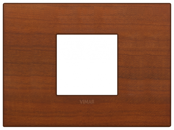 Rama Ornament 2M lemn pentru doza de 3M Vimar Arke cires 19652.42 [1]