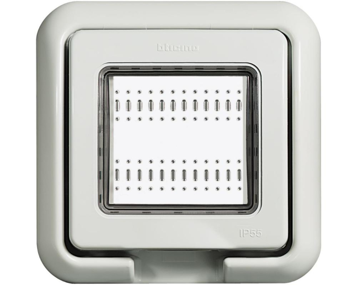 Rama Ornament 2M Living Light Bticino IP55 gri 24602 [1]