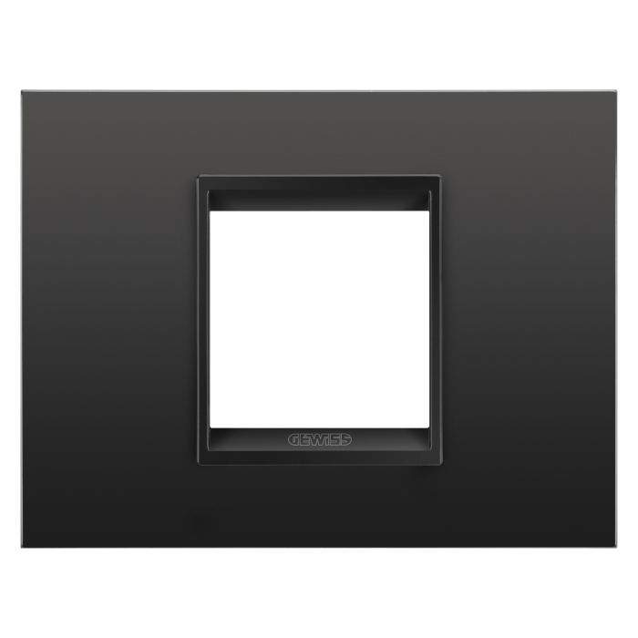 Rama Ornament 2M metal LUX Gewiss Chorus negru satinat GW16202XM [1]