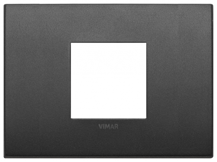 Rama Ornament 2M metal pentru doza de 3M Vimar Arke grafit mat 19652.01 [1]