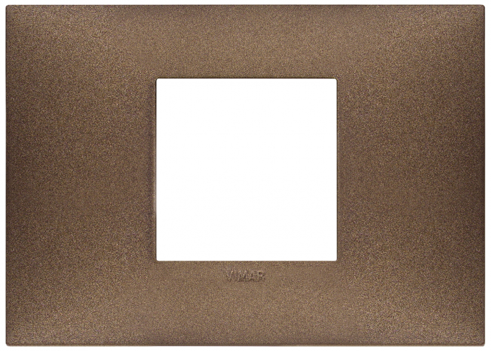 Rama Ornament 2M pt doza de 3M Vimar Neve cupru mat 09672.24 [1]