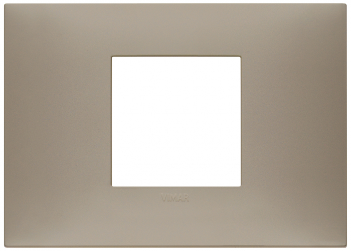 Rama Ornament 2M pt doza de 3M Vimar Neve gri mat 09672.12 [1]