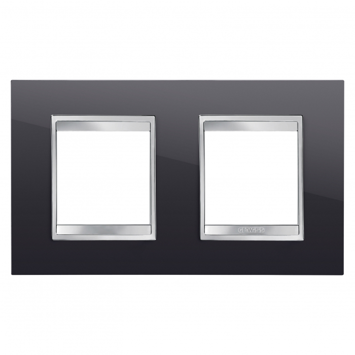 Rama Ornament 2P LUX Gewiss Chorus negru GW16223TN [1]