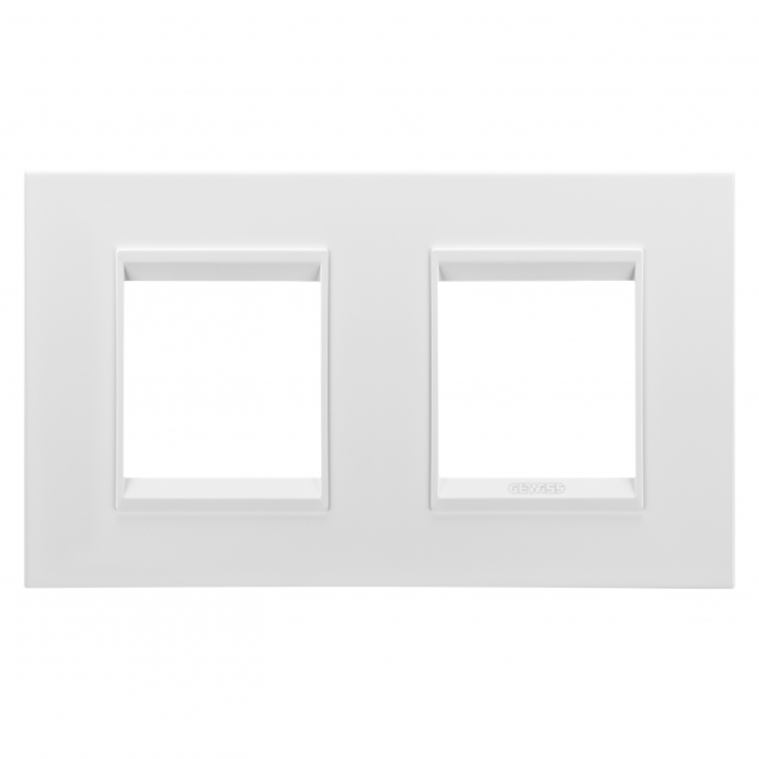 Rama Ornament 2P metal LUX Gewiss Chorus monocrom alb satinat GW16223XW [1]