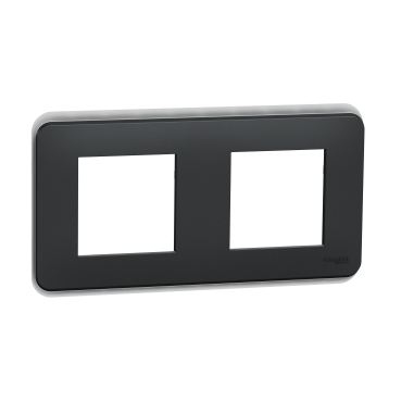 Rama Ornament 2P Schneider Unica Pro antracit NU400454 [1]