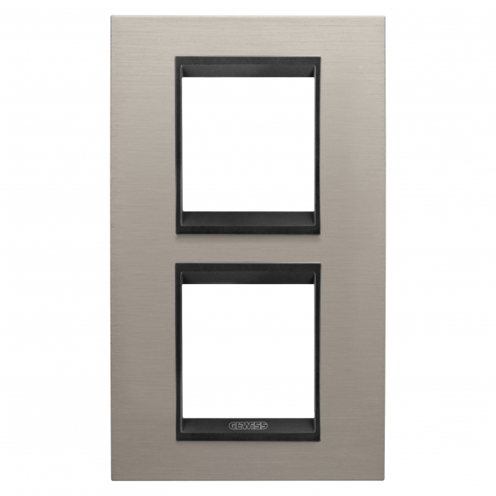 Rama Ornament 2P verticala metal LUX Gewiss Chorus aluminiu lavy GW16224WS [1]