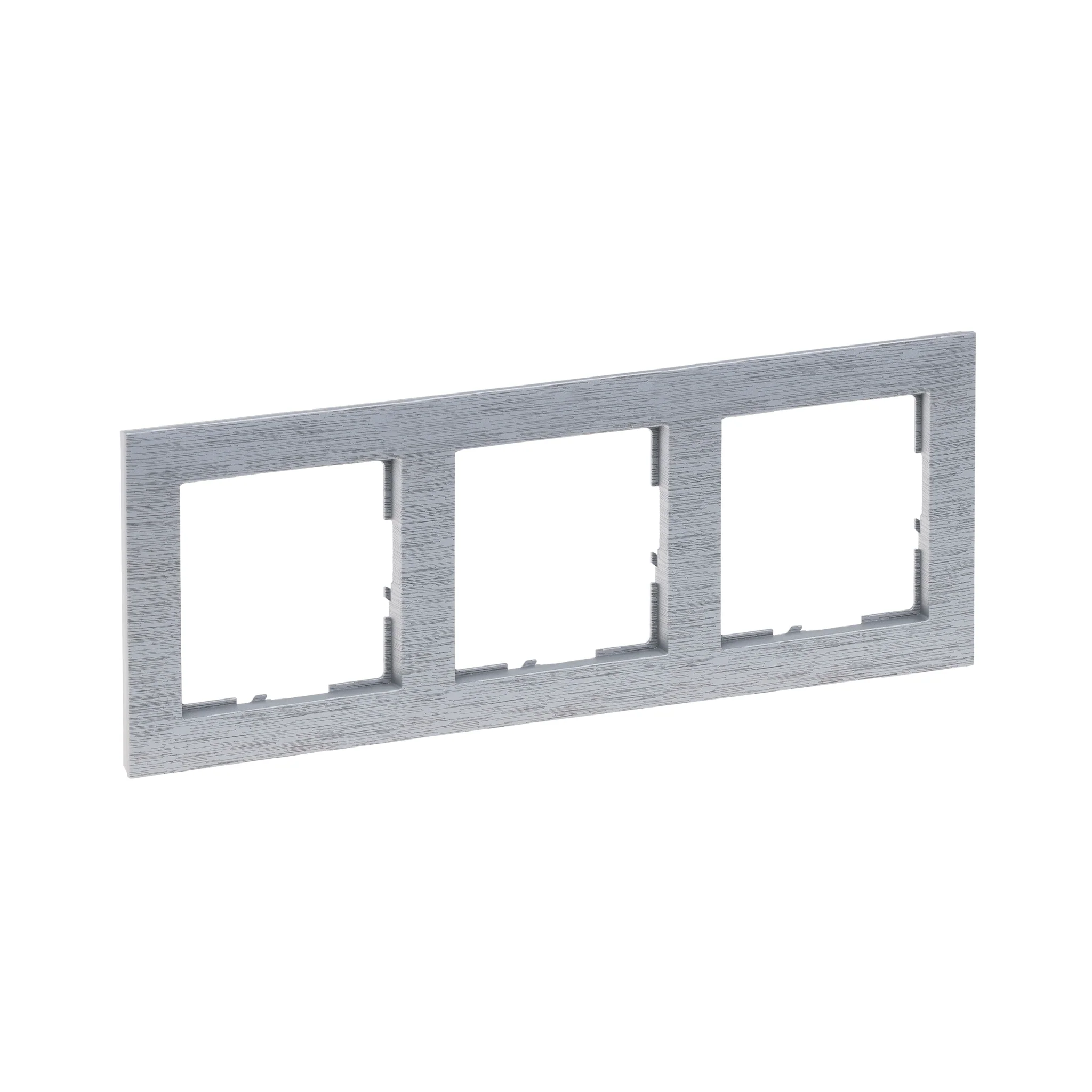 Rama ornament 3 posturi Legrand Suno aluminiu periat 721563 [1]