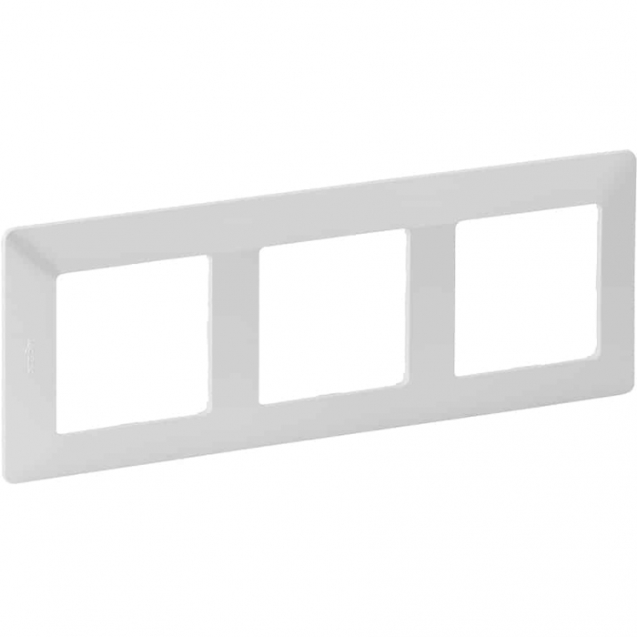 Rama ornament 3 posturi Legrand Valena Life alb perlat 754143 [1]