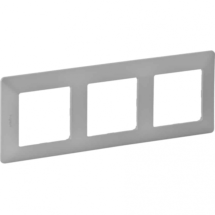 Rama ornament 3 posturi Legrand Valena Life aluminiu 754133 [1]
