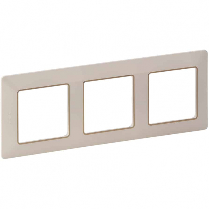 Rama ornament 3 posturi Legrand Valena Life ivoar/auriu 754063 [1]