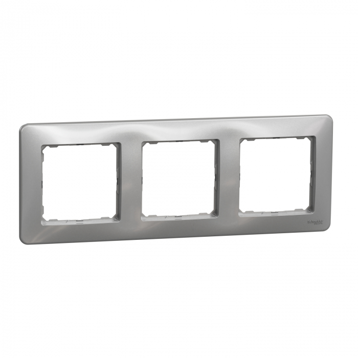 Rama Ornament 3 posturi Schneider Sedna aluminiu SDD313803 [1]